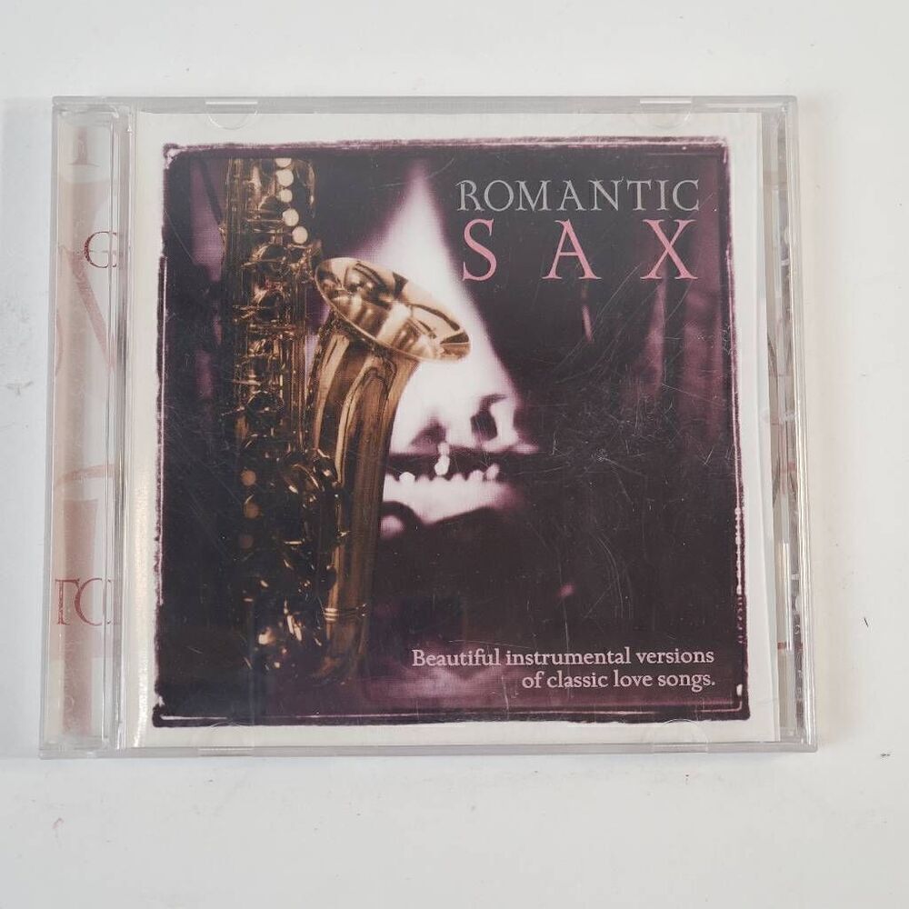 ROMANTIC SAX: instrumental versions of classic love songs [CD]
